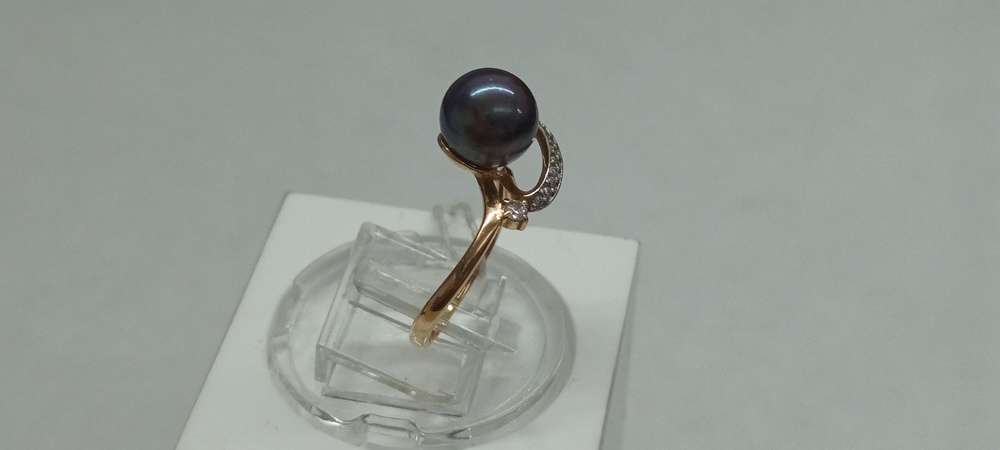 КОЛКМИ585 КОЛЬЦО С КАМНЯМИ (Au 585)
