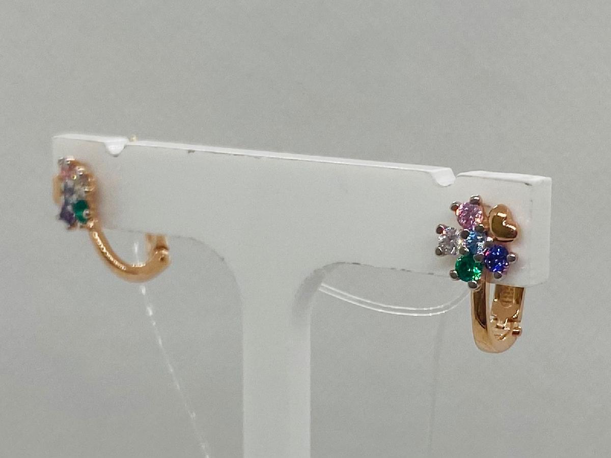 СЕРЬГИ С КАМНЯМИ (Au 585)