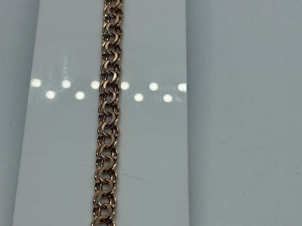 НБ 12-316ПГ БРАСЛЕТ ПУСТОТЕЛЫЙ (Au 585)