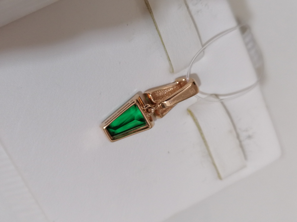 41805803 ПОДВЕСКА С КАМНЕМ (Au 585)