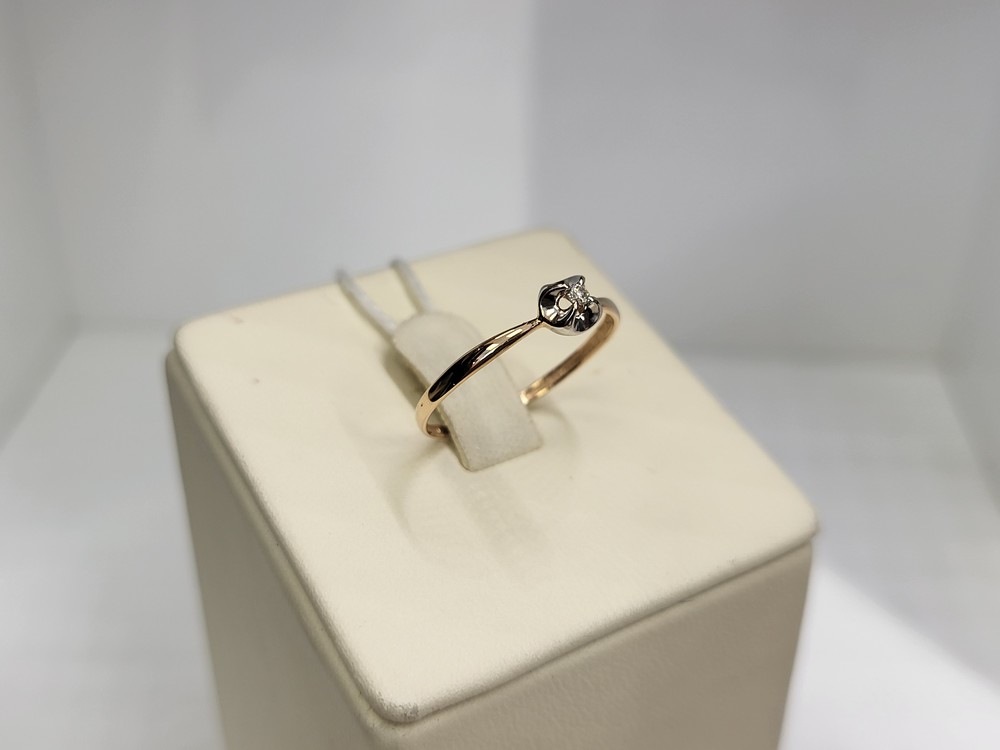 КОЛЬЦО БРИЛЛИАНТ Au 585