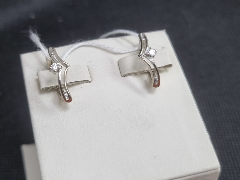 СЕРЬГИ БРИЛЛИАНТ (Au 585)