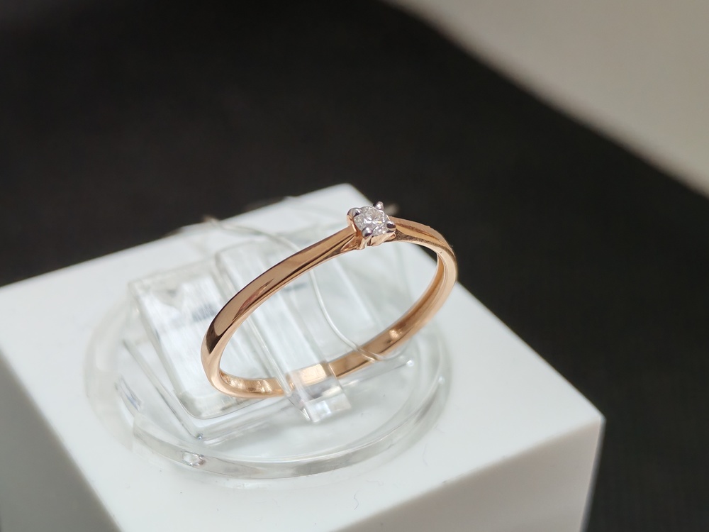 КОЛЬЦО БРИЛЛИАНТ (Au 585)