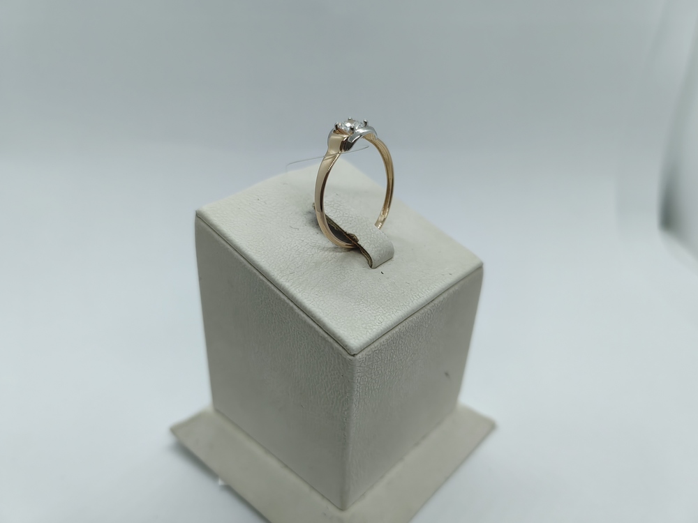 КОЛЬЦО С КАМНЕМ (Au 585)