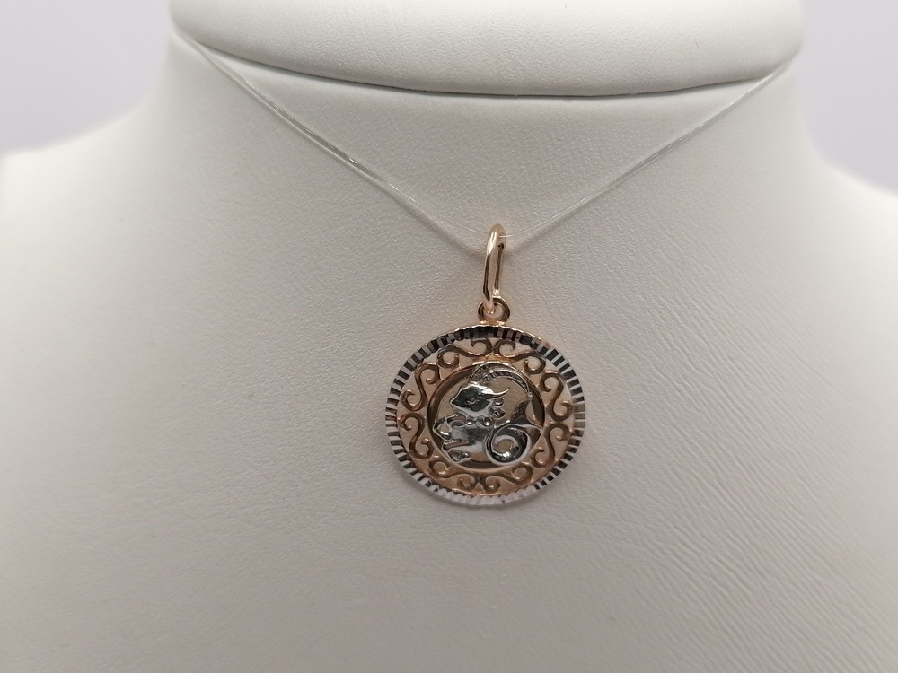 ПОДВЕСКА ЗНАК ЗОДИАКА КОЗЕРОГ (Au 585)