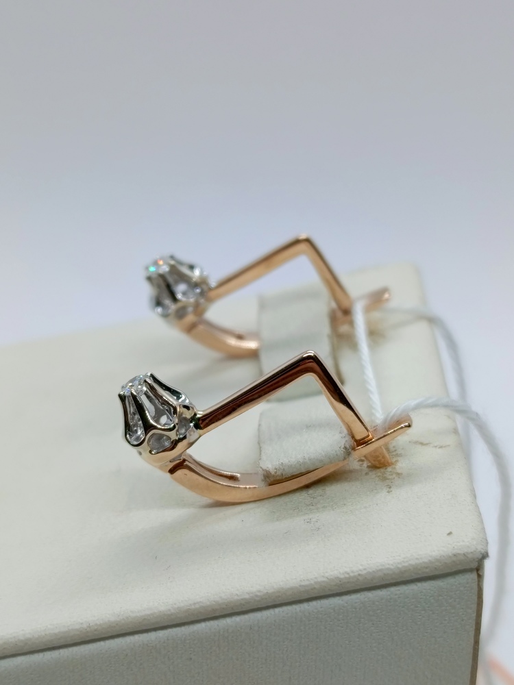 СЕРЬГИ БРИЛЛИАНТ (Au 585)