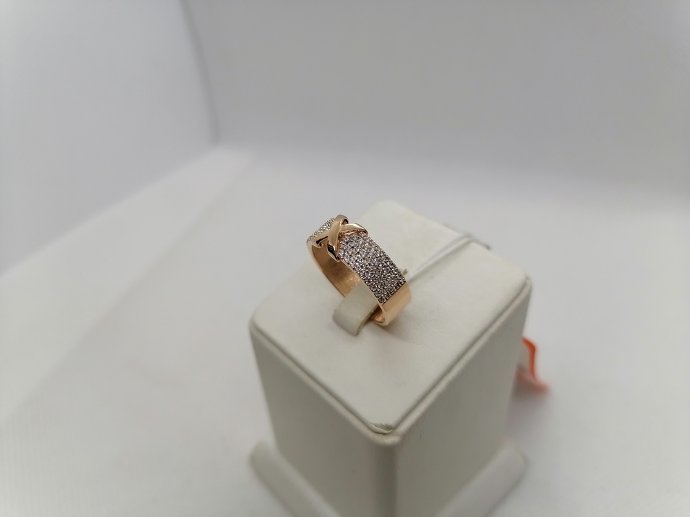 КОЛКМИ585 КОЛЬЦО С КАМНЯМИ (Au 585)