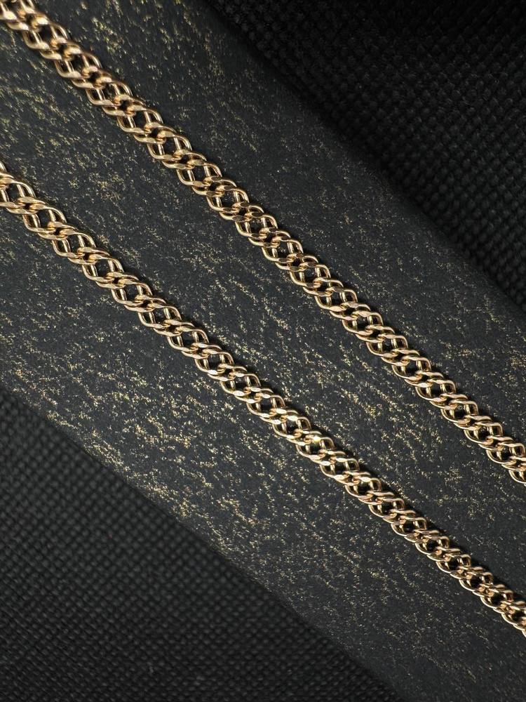 ЦЕПЬ ПУСТОТЕЛАЯ Ромб двойной (Au 585)