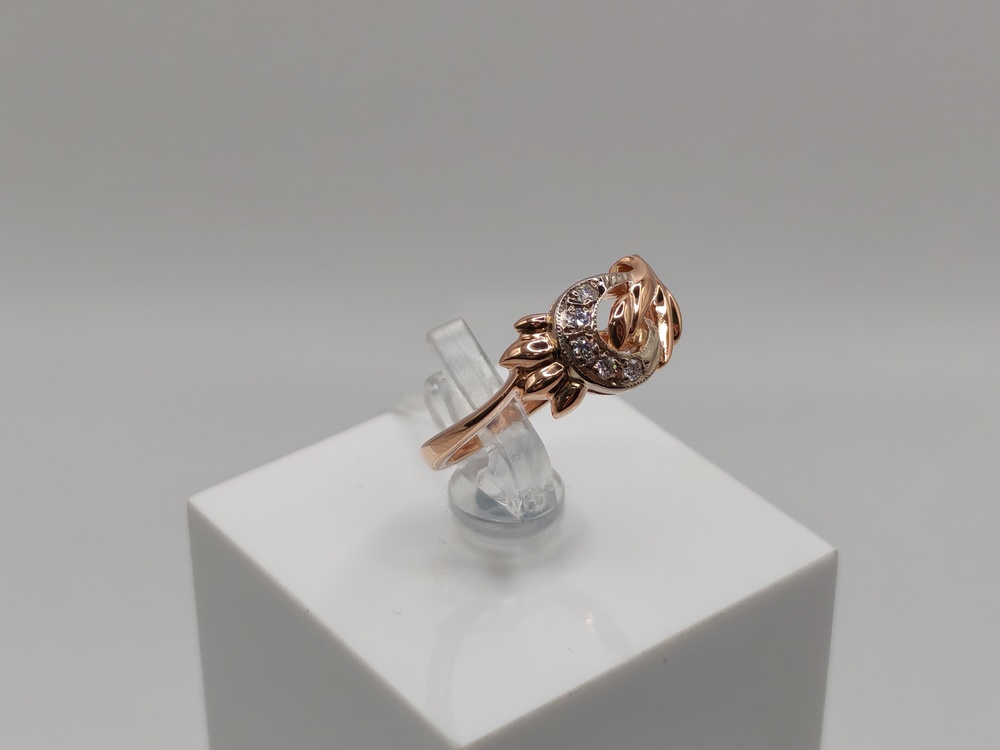 КОЛЬЦО БРИЛЛИАНТ Au 585