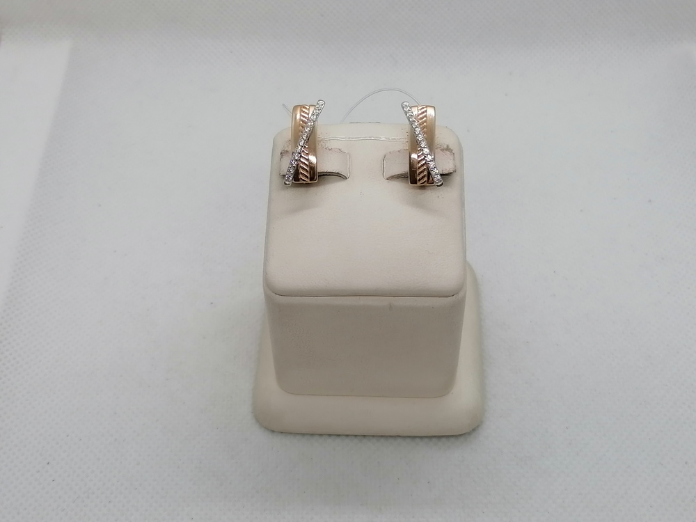 СЕРЬГИ С КАМНЯМИ (Au 585)