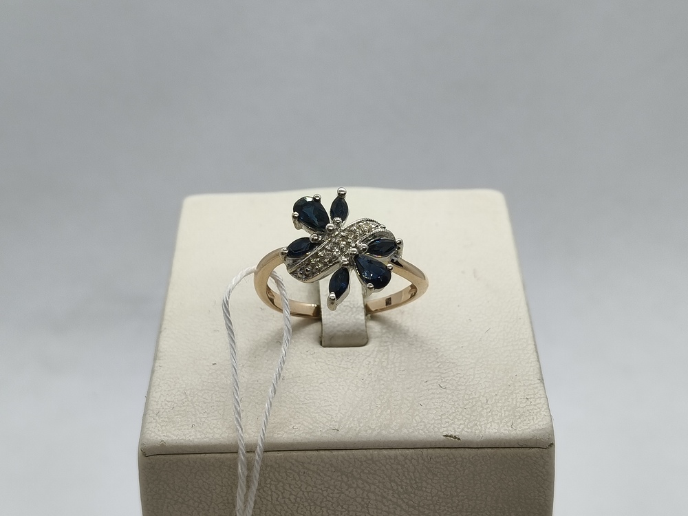 КОЛЬЦО БРИЛЛИАНТ Au 585