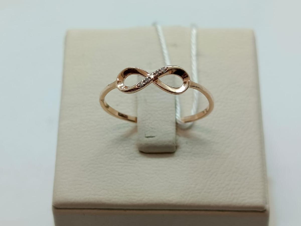 КОЛКМИ585 КОЛЬЦО С КАМНЯМИ (Au 585)