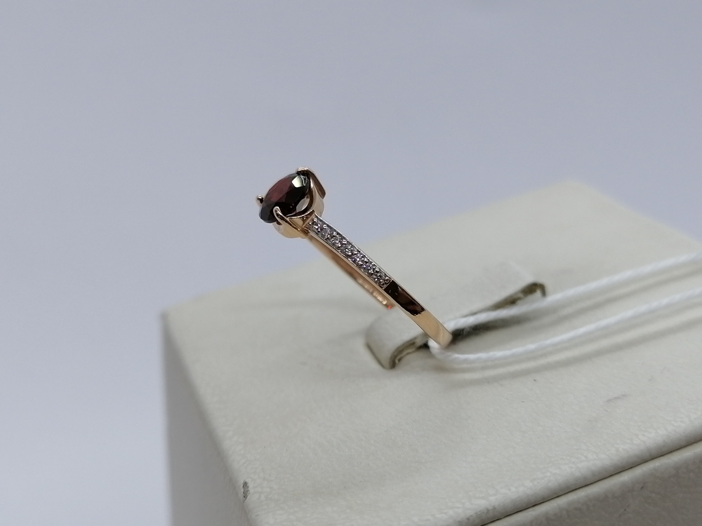 КОЛКМИ585 КОЛЬЦО С КАМНЯМИ (Au 585)