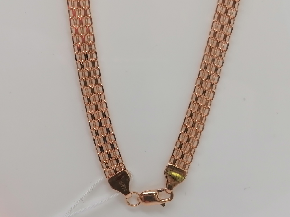 ЦЛБМ585 ЦЕПЬ ПОЛНОВЕСНАЯ Бисмарк машинный (Au 585)