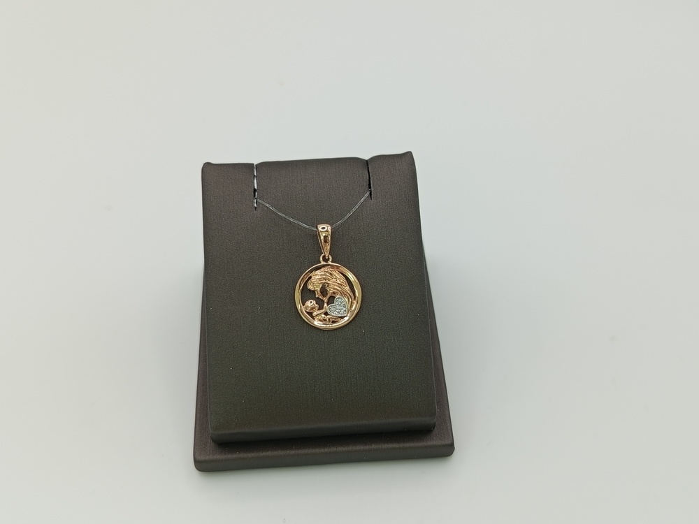 ПОДВЕСКА С КАМНЯМИ (Au 585)