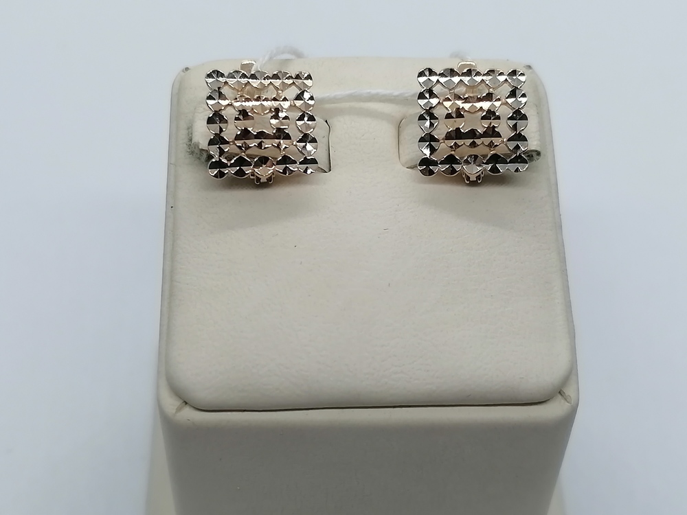 СЕРЬГИ БЕЗ КАМНЯ (Au 585)