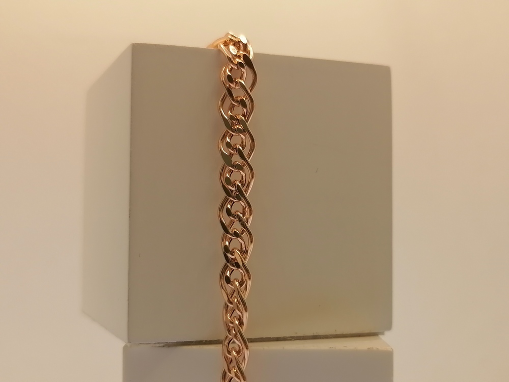 7080155П-16 БРАСЛЕТ ПУСТОТЕЛЫЙ Нона (Au 585)