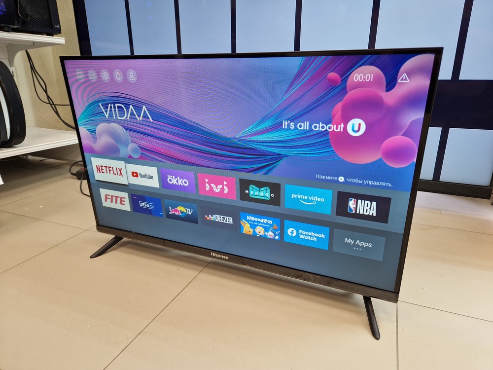 LED Телевизор Hisense 32A4BG