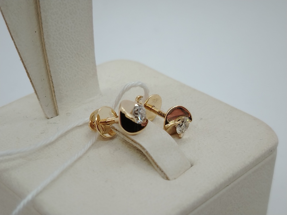 СЕРЬГИ БРИЛЛИАНТ (Au 585)