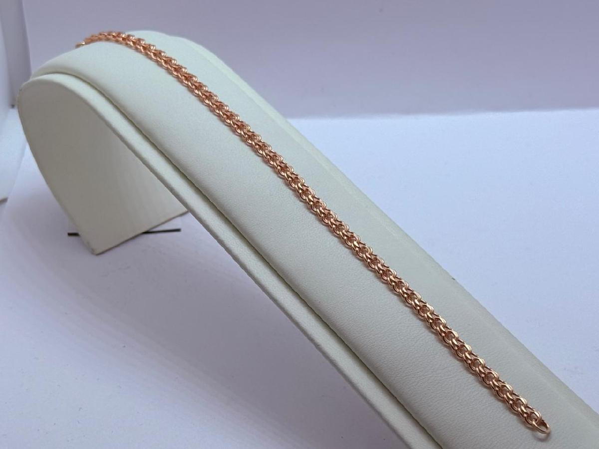 НБ 12-316ПГ БРАСЛЕТ ПУСТОТЕЛЫЙ (Au 585)