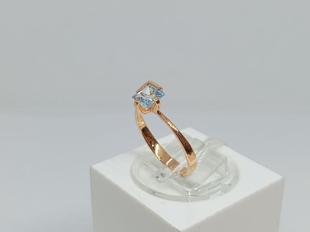 КОЛКМ585 КОЛЬЦО С КАМНЕМ (Au 585)