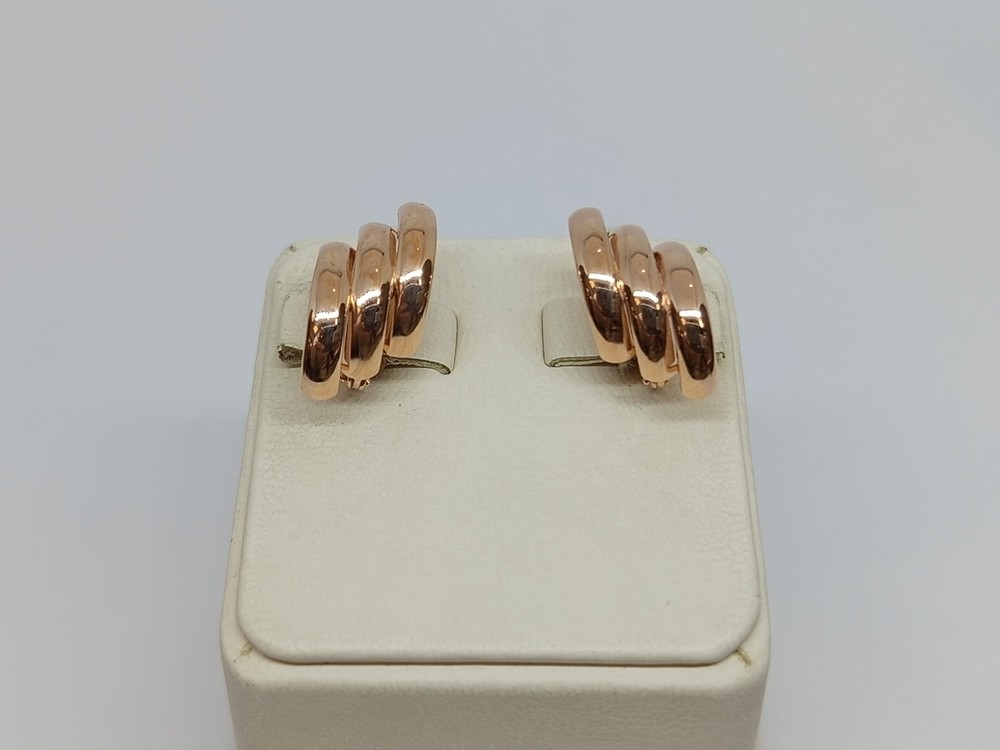 СЕРЬГИ БЕЗ КАМНЯ (Au 585)