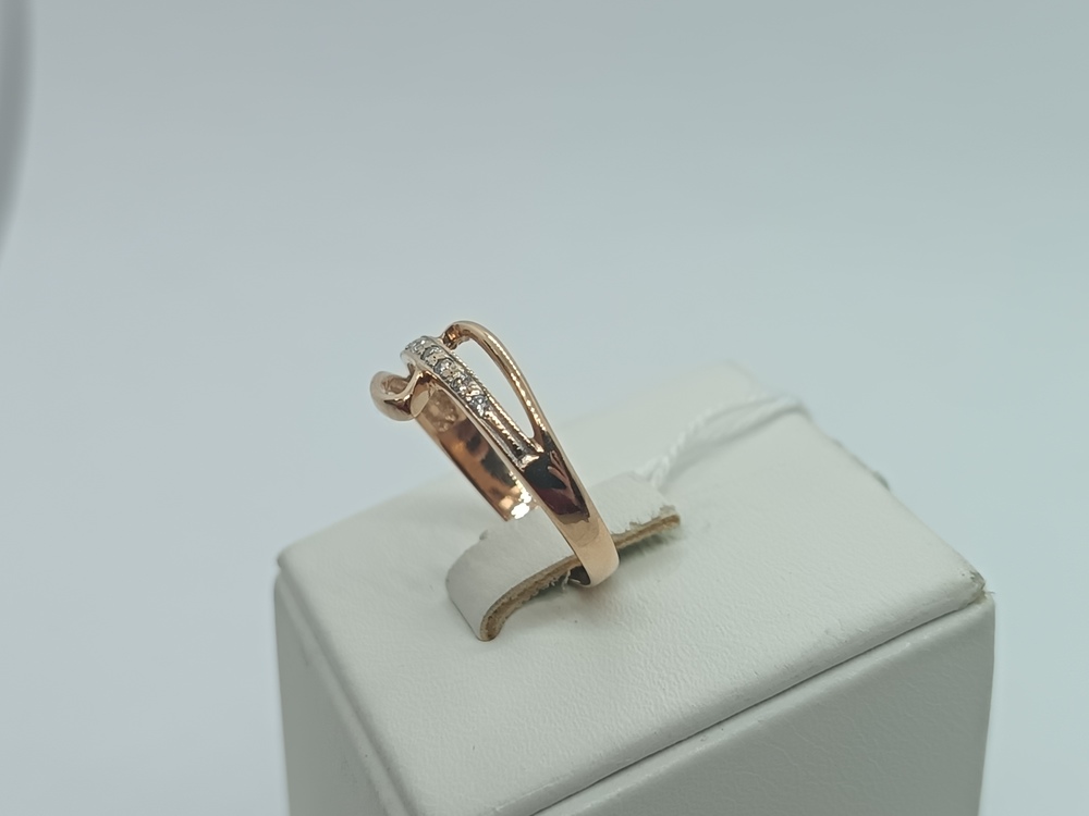 КОЛКМИ585 КОЛЬЦО С КАМНЯМИ (Au 585)