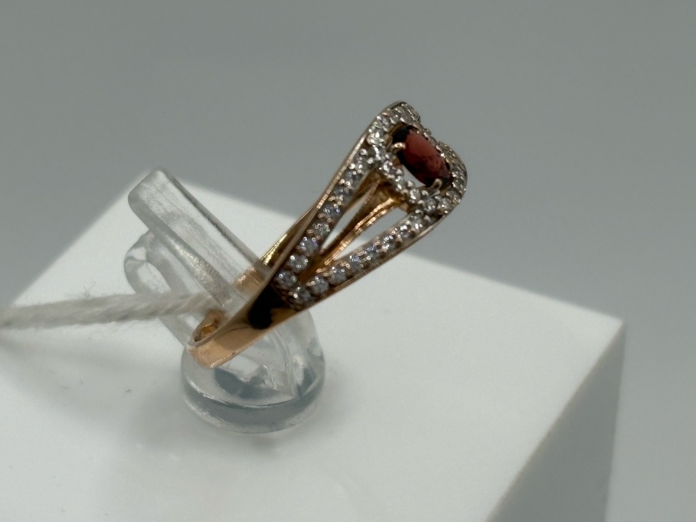 КОЛКМИ585 КОЛЬЦО С КАМНЯМИ (Au 585)