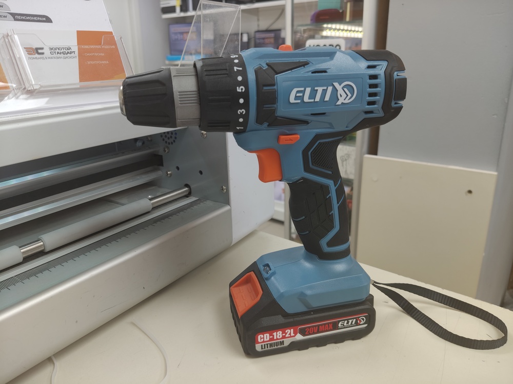 Шуруповерт ELTI CD-18-2L