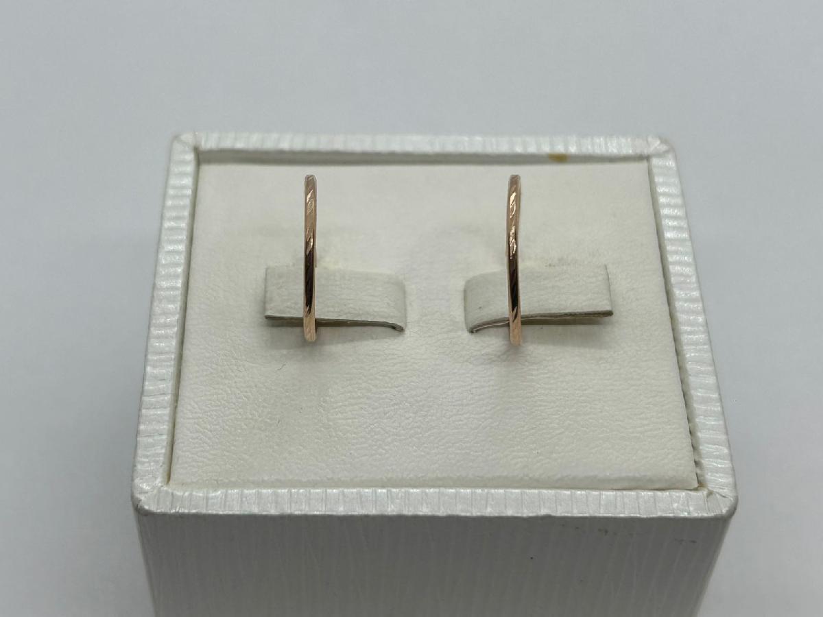 СЕРЬГИ КОНГО без камня (Au 585)