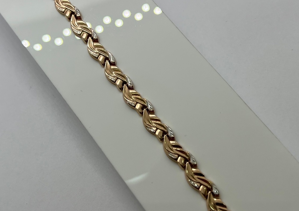 БРАСЛЕТ ПУСТОТЕЛЫЙ Ролекс Au 585