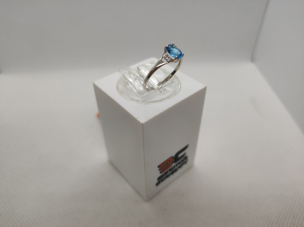 КОЛКМИ585 КОЛЬЦО С КАМНЯМИ (Au 585)