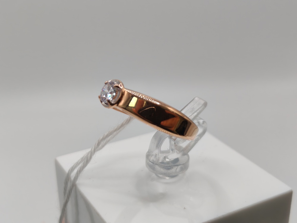 КОЛКМ585 КОЛЬЦО С КАМНЕМ (Au 585)