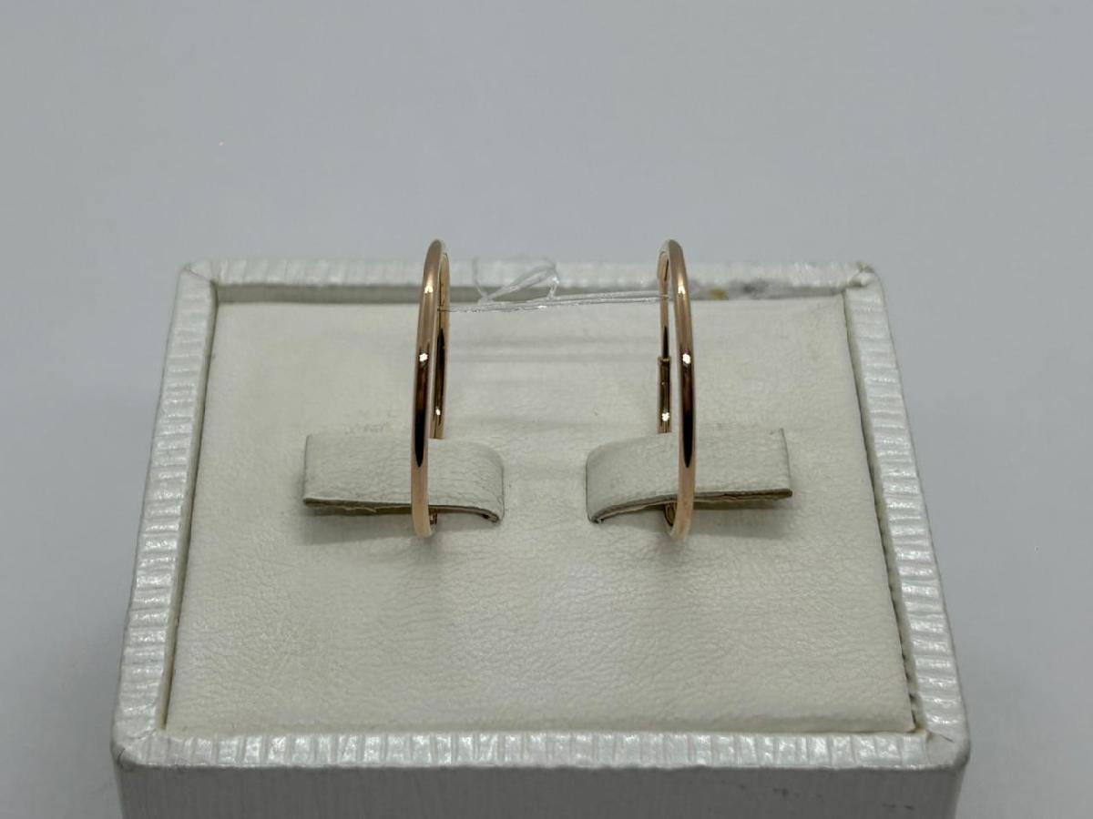 СЕРЬГИ КОНГО без камня (Au 585)