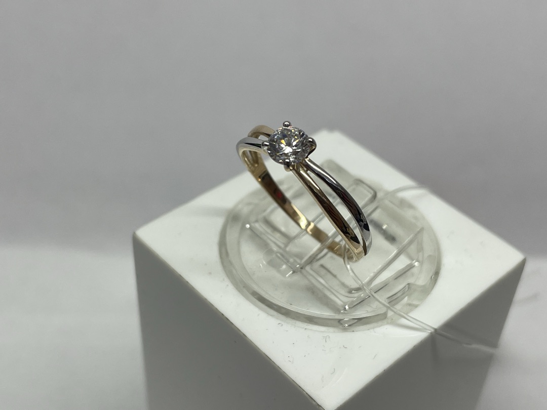 КОЛЬЦО С КАМНЕМ (Au 585)