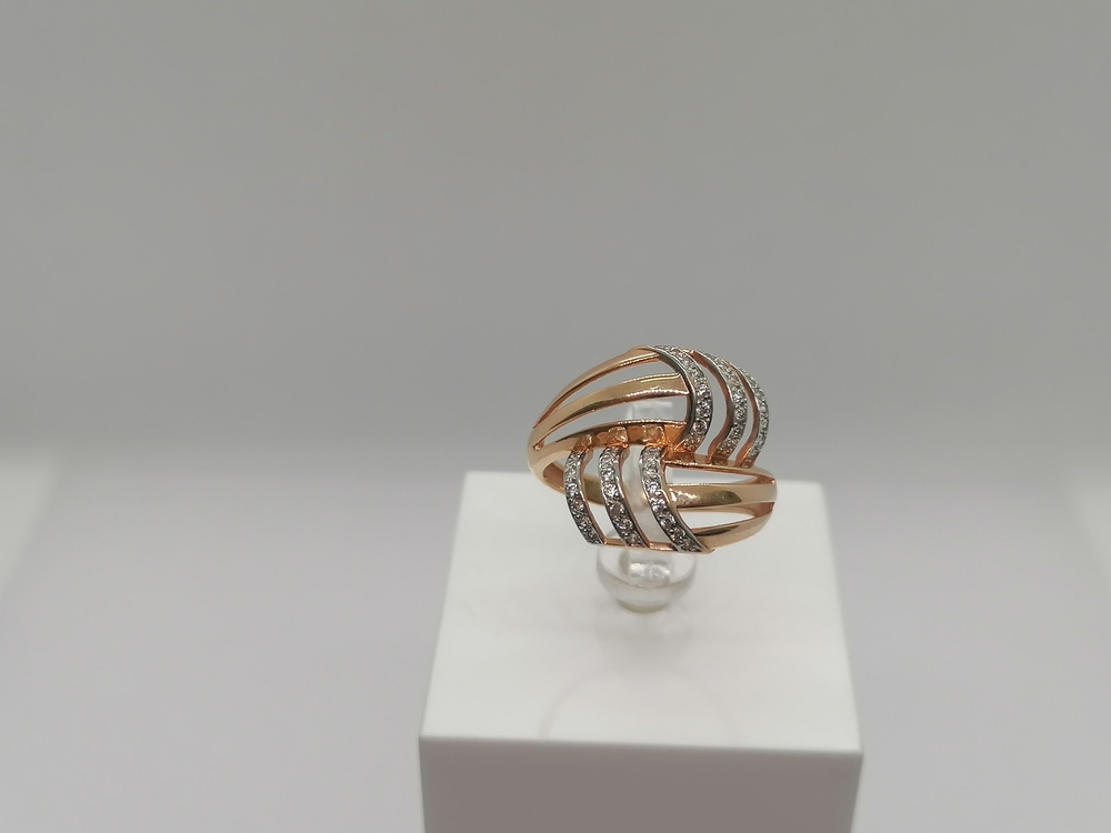 КОЛКМИ585 КОЛЬЦО С КАМНЯМИ (Au 585) КОЛКМИ585 КОЛЬЦО С КАМНЯМИ (Au 585)