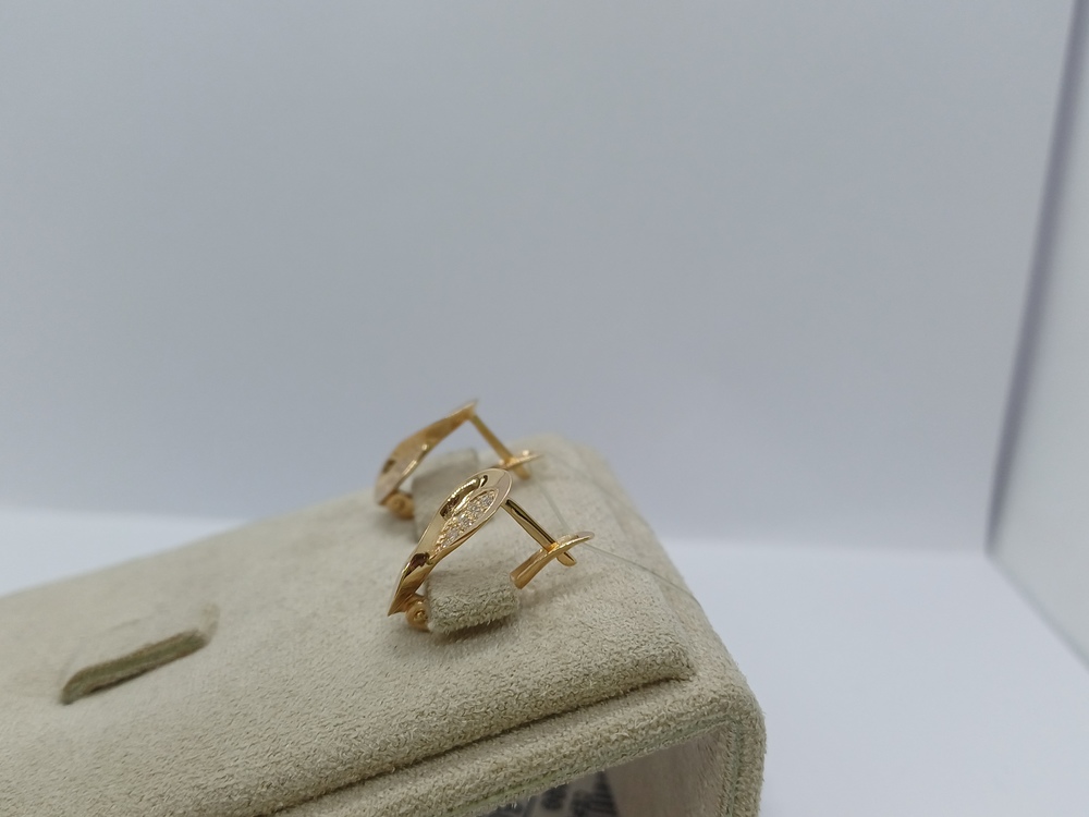 СЕРЬГИ С КАМНЯМИ (Au 585)