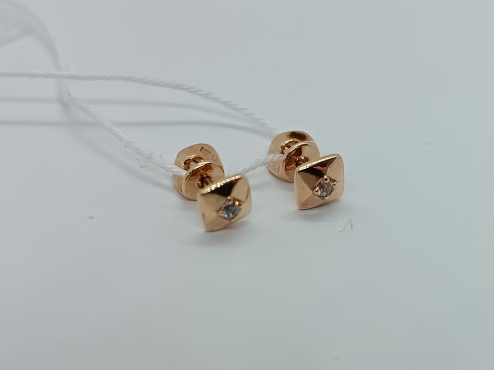 СЕРЬГИ ПУСЕТЫ (Au 375)