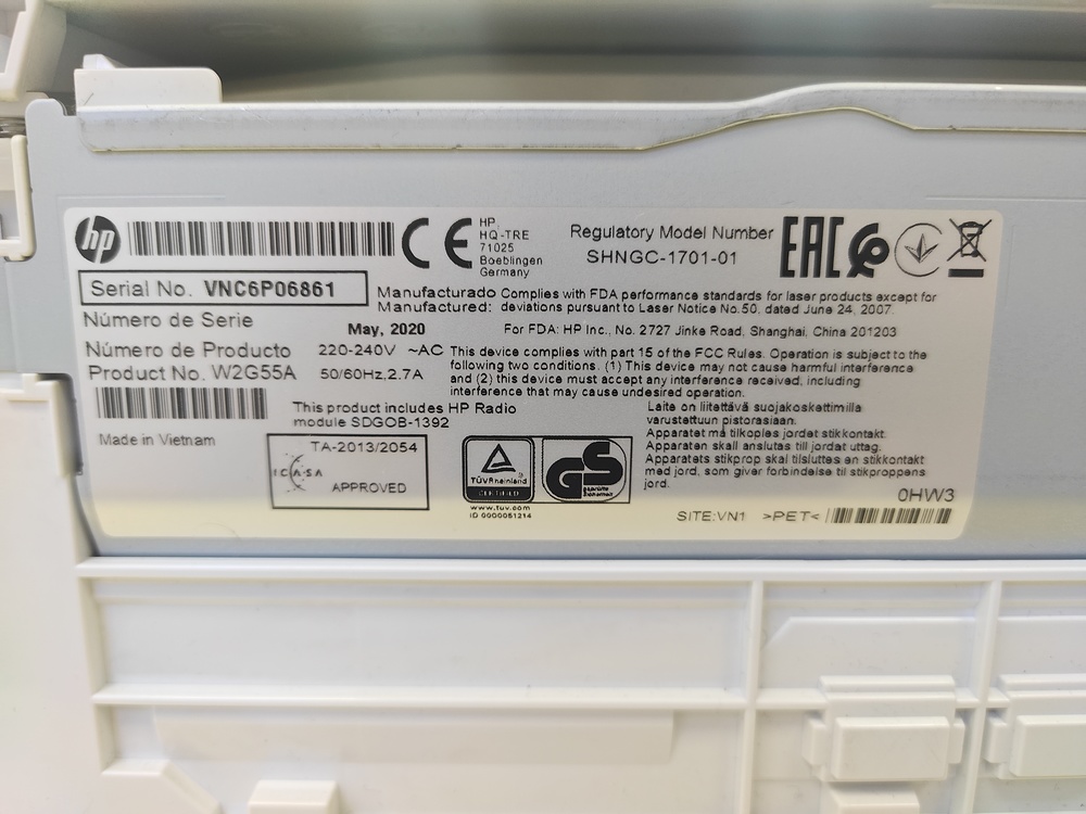 Принтер HP LaserJet Pro M28W