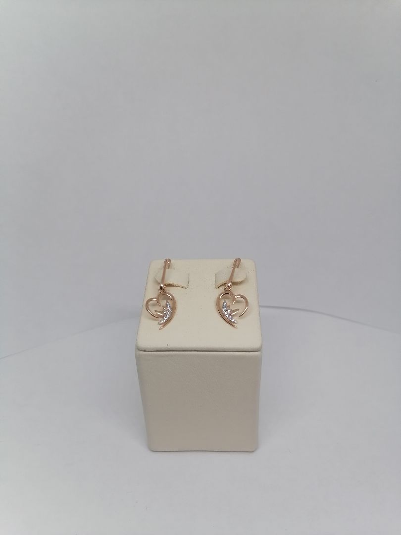 СЕРЬГИ С КАМНЯМИ (Au 585)