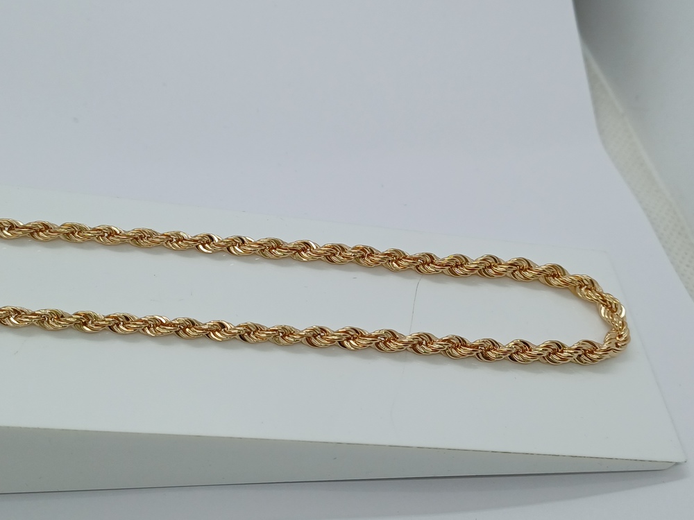 ЦЕПЬ ПОЛНОВЕСНАЯ Веревка (Au 585)