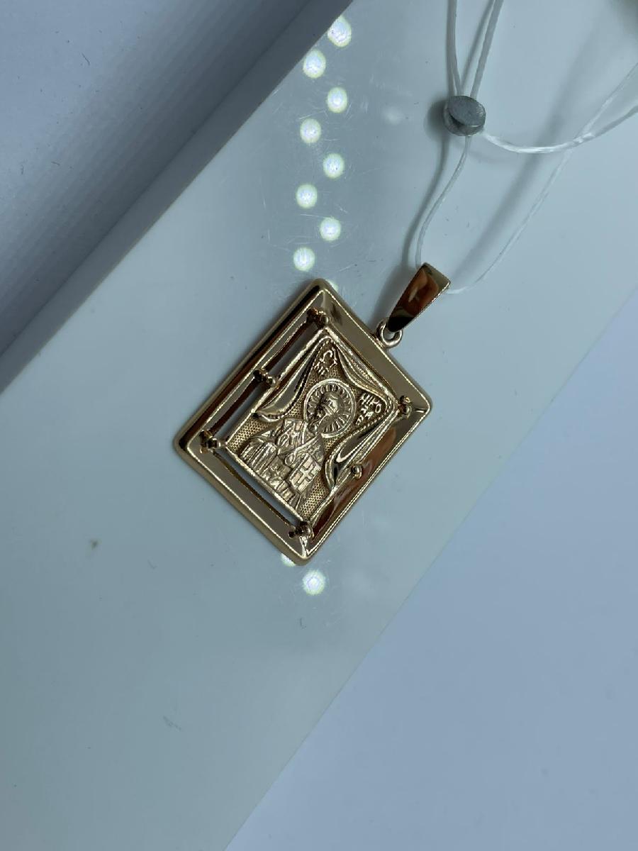 ПОДВЕСКА ИКОНА без камня (Au 585)