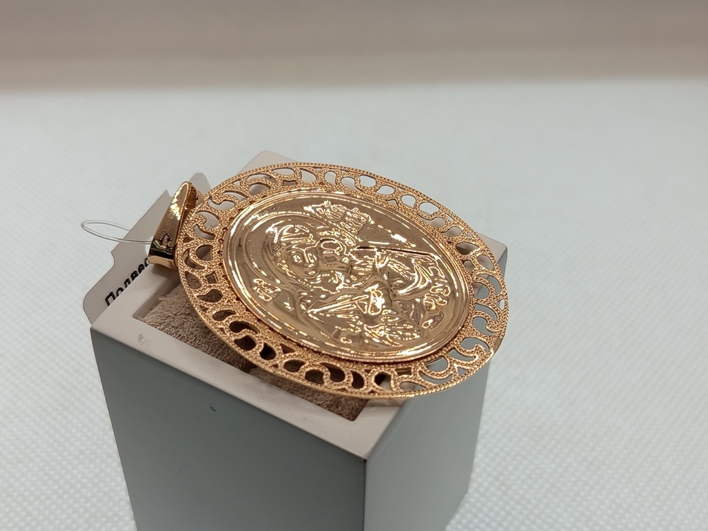 ПОДВЕСКА ИКОНА с камнями (Au 585)