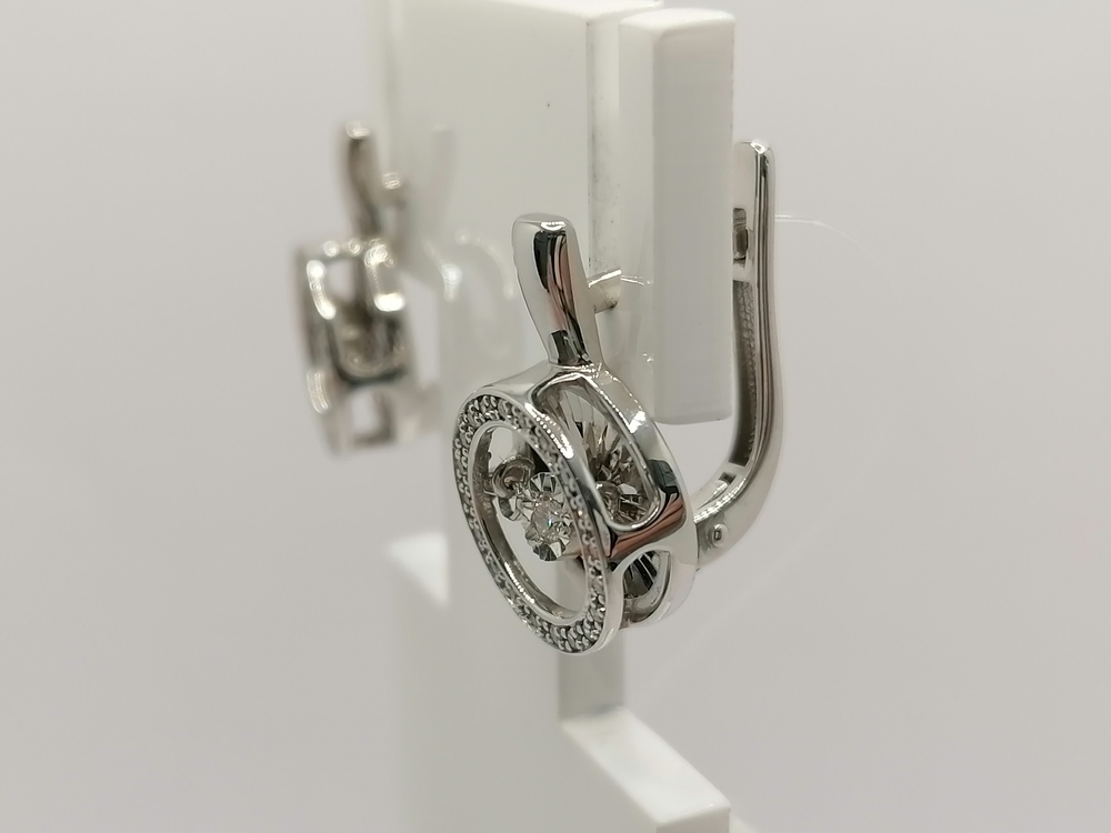 СЕРЬГИ БРИЛЛИАНТ (Au 585)