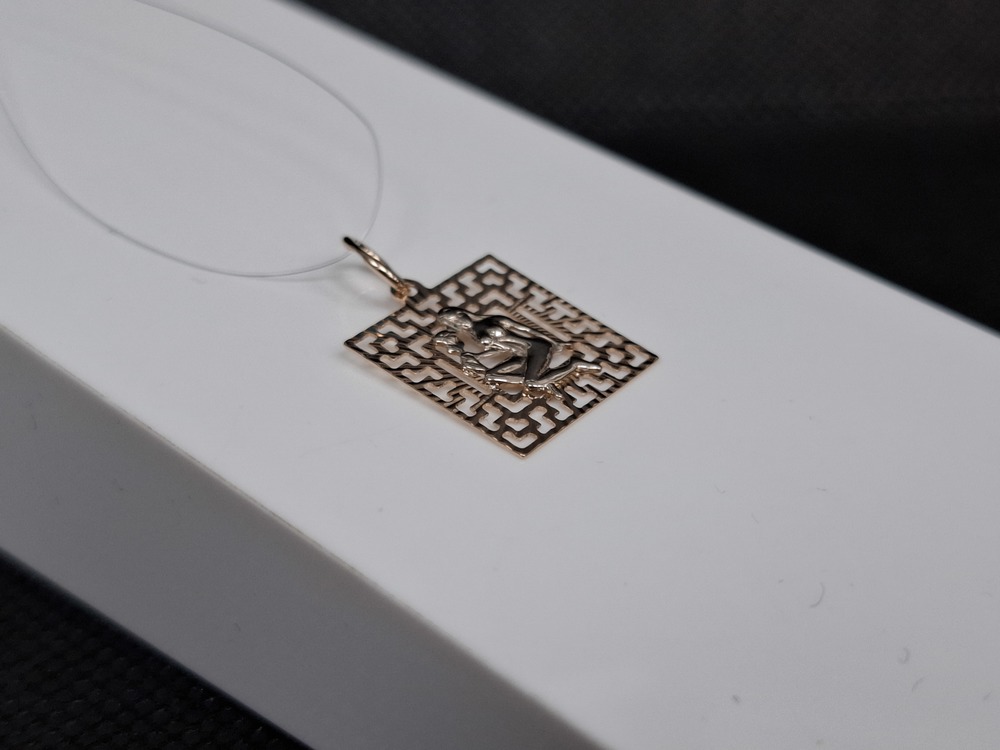 ПОДВЕСКА ЗНАК ЗОДИАКА ДЕВА (Au 585)