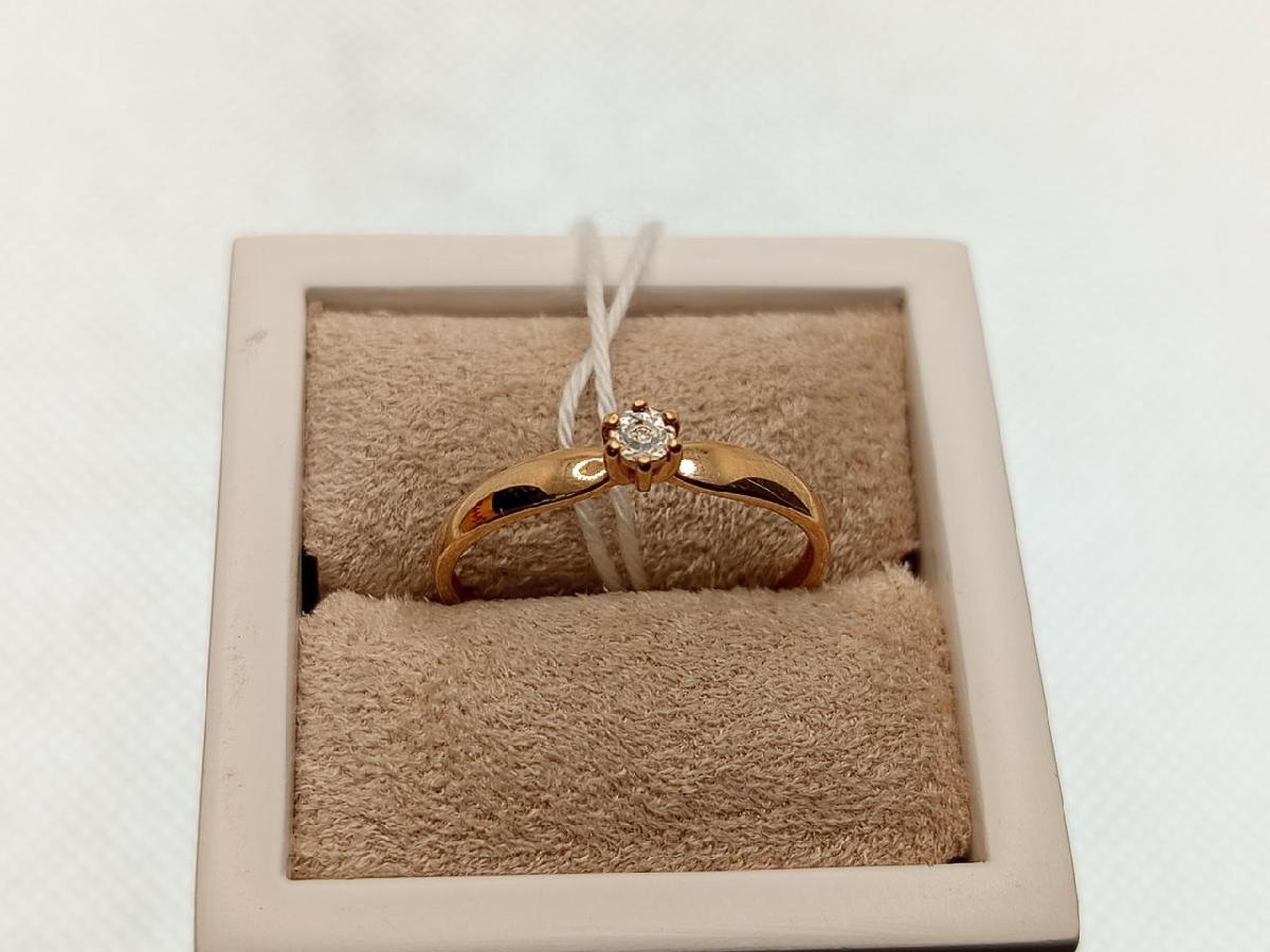 КОЛЬЦО БРИЛЛИАНТ Au 585