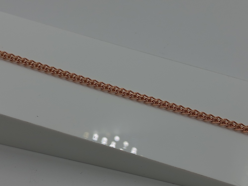 БРАСЛЕТ ПУСТОТЕЛЫЙ Царь (Au 585)