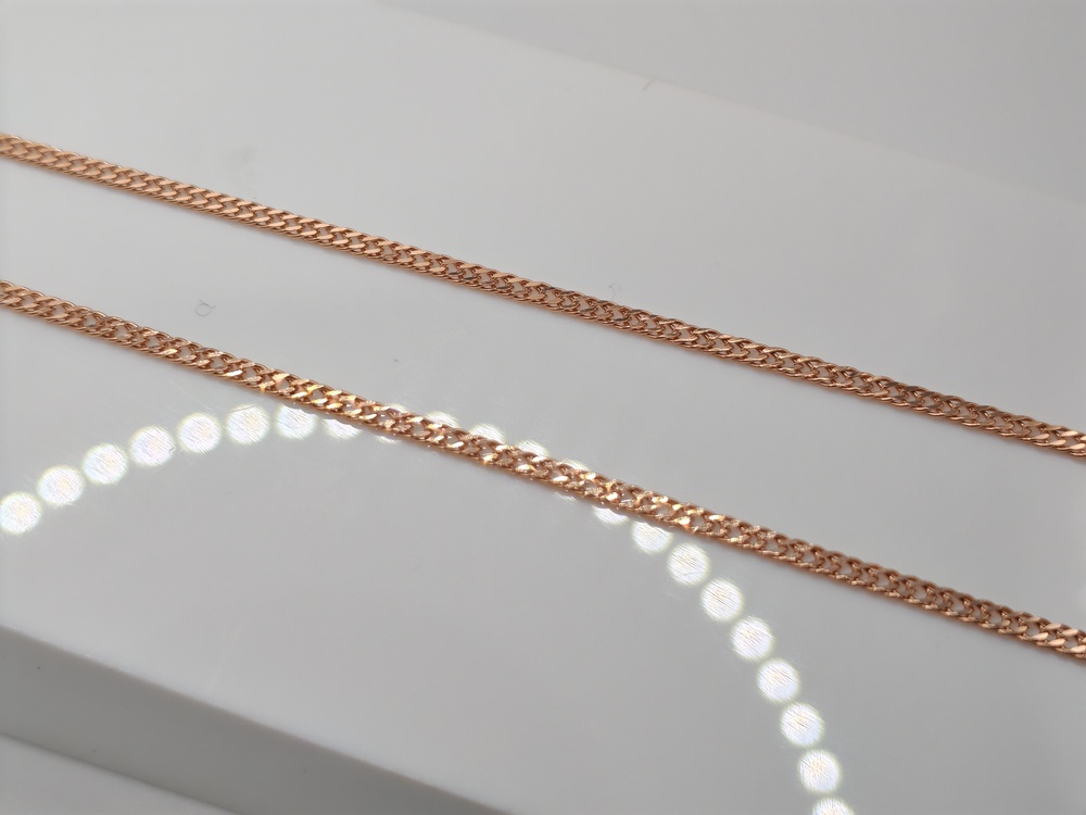 ЦЛР2585 ЦЕПЬ ПОЛНОВЕСНАЯ Ромб двойной (Au 585)