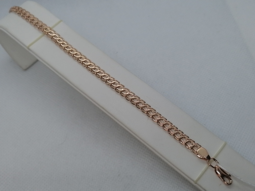 БРАСЛЕТ ПОЛНОВЕСНЫЙ Итальянка Au 585