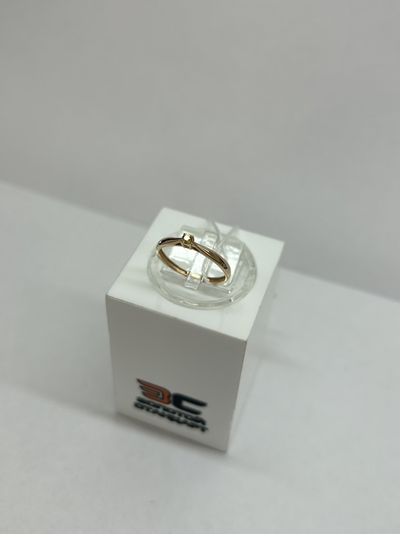 КОЛКМ585 КОЛЬЦО С КАМНЕМ (Au 585)